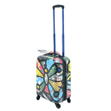 TRANSPARENT BUTTERFLY - 21" LUGGAGE