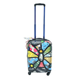 TRANSPARENT BUTTERFLY - 21" LUGGAGE