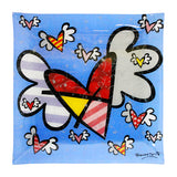 FLYING HEART - Glass plate