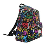 BRITTO® Eco Leather Backpack Large - GRAFFITI COLORFUL