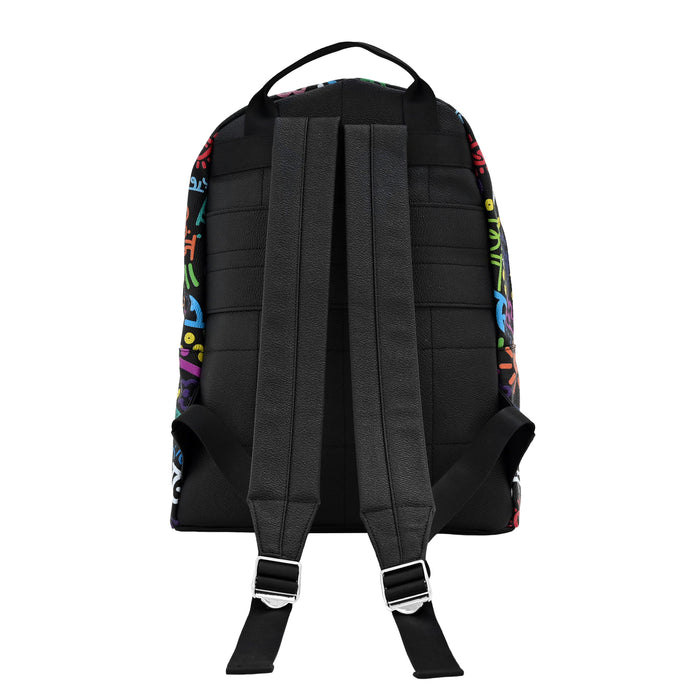 Colorful Backpack for Women Vegan Leather Backpack Vegan 