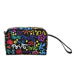 BRITTO® Eco Leather Toiletry Bag - GRAFFITI COLORFUL