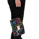 BRITTO® Vegan Leather Toiletry Bag - GRAFFITI COLORFUL