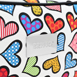 BRITTO® Vegan Leather Toiletry Bag - HEARTS