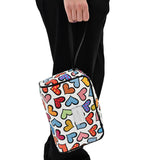 BRITTO® Vegan Leather Toiletry Bag - HEARTS