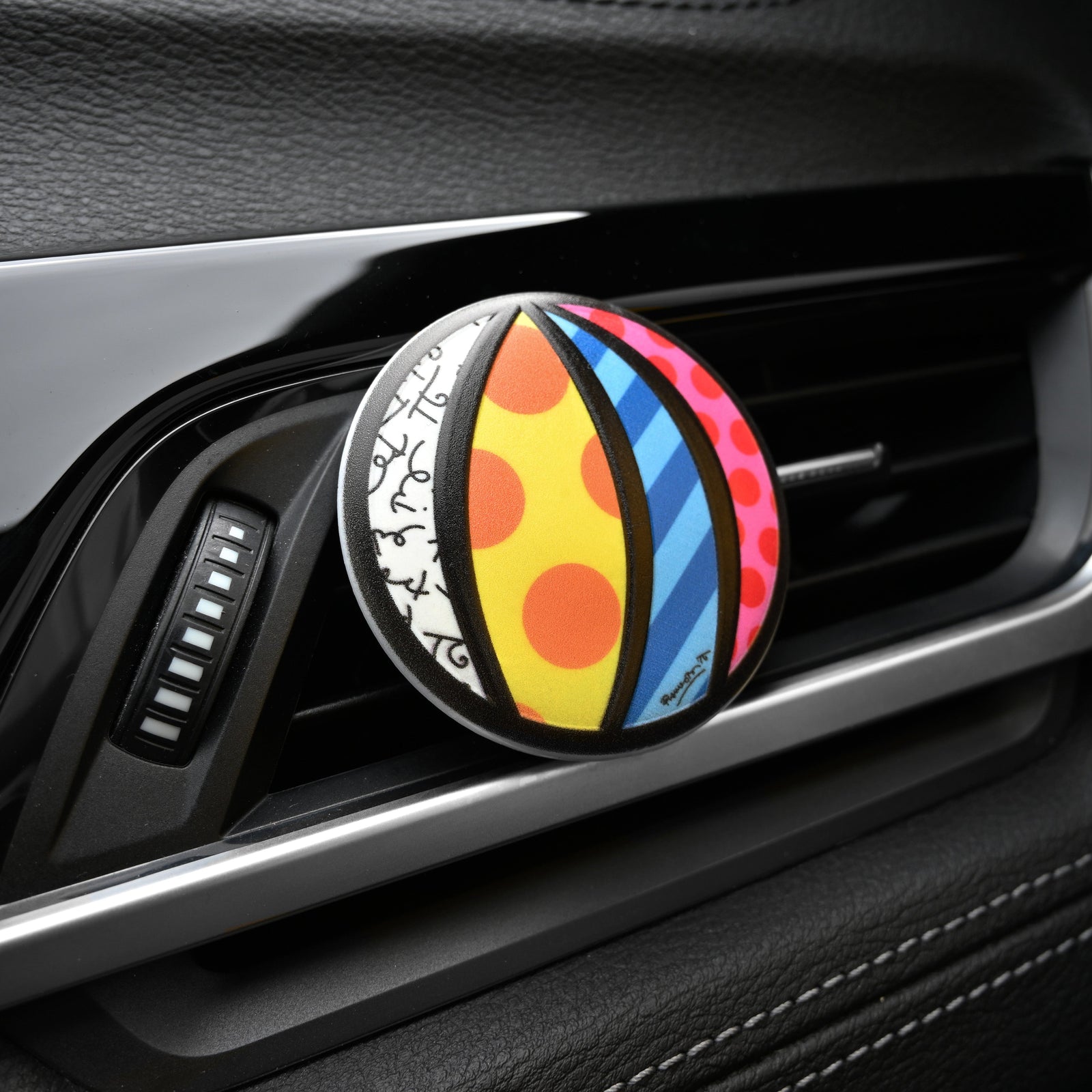 britto car air freshener beach  colorful decorative collectible gift idea