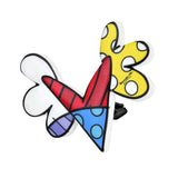 BRITTO CAR AIR FRESHENER - FLYING HEART - Breeze Scent