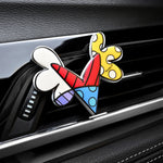 BRITTO® CAR AIR FRESHENER - FLYING HEART - Breeze Scent