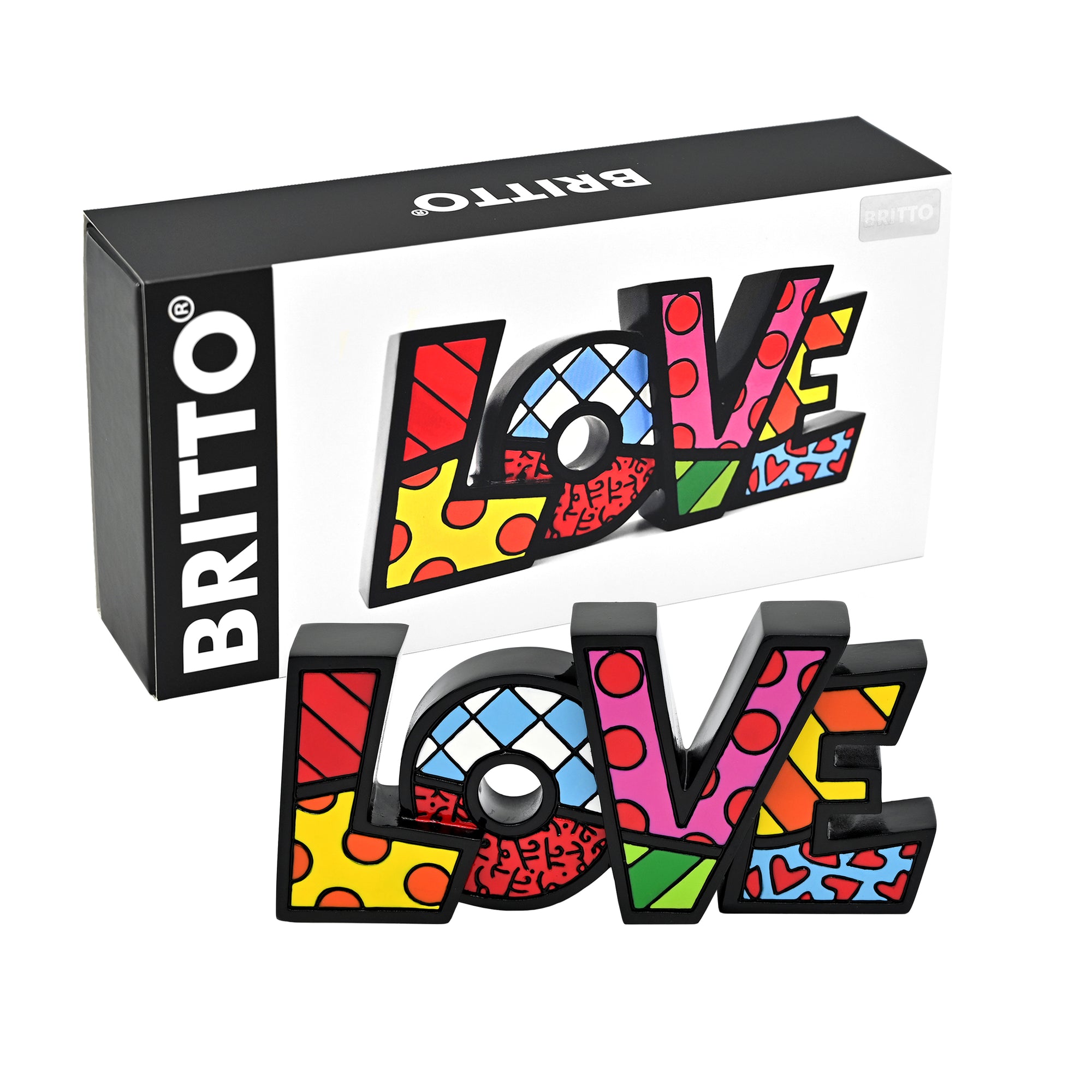 Love Collectible Figurine by Romero Britto | Resin Decorative Art
