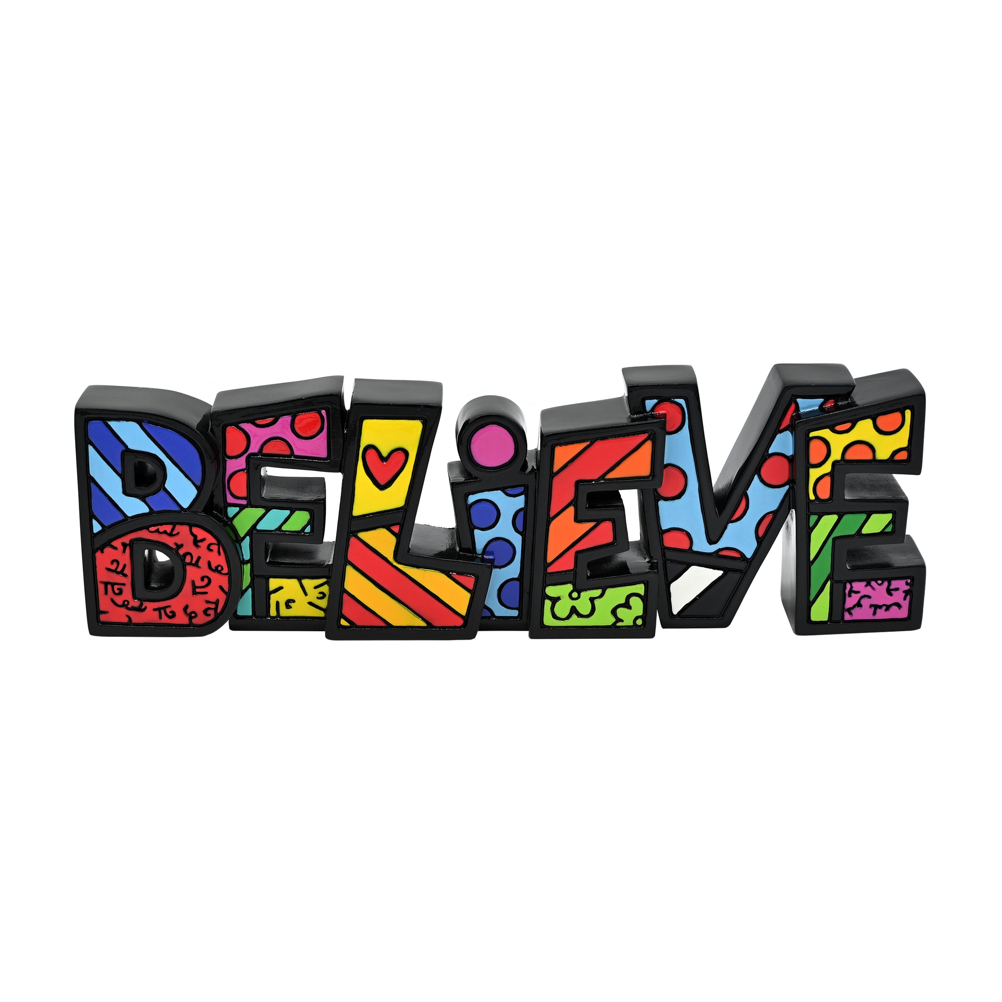 Believe Collectible Figurine by Romero Britto | Resin Decorative