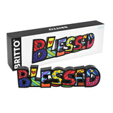 BRITTO® Word Figurine - Blessed