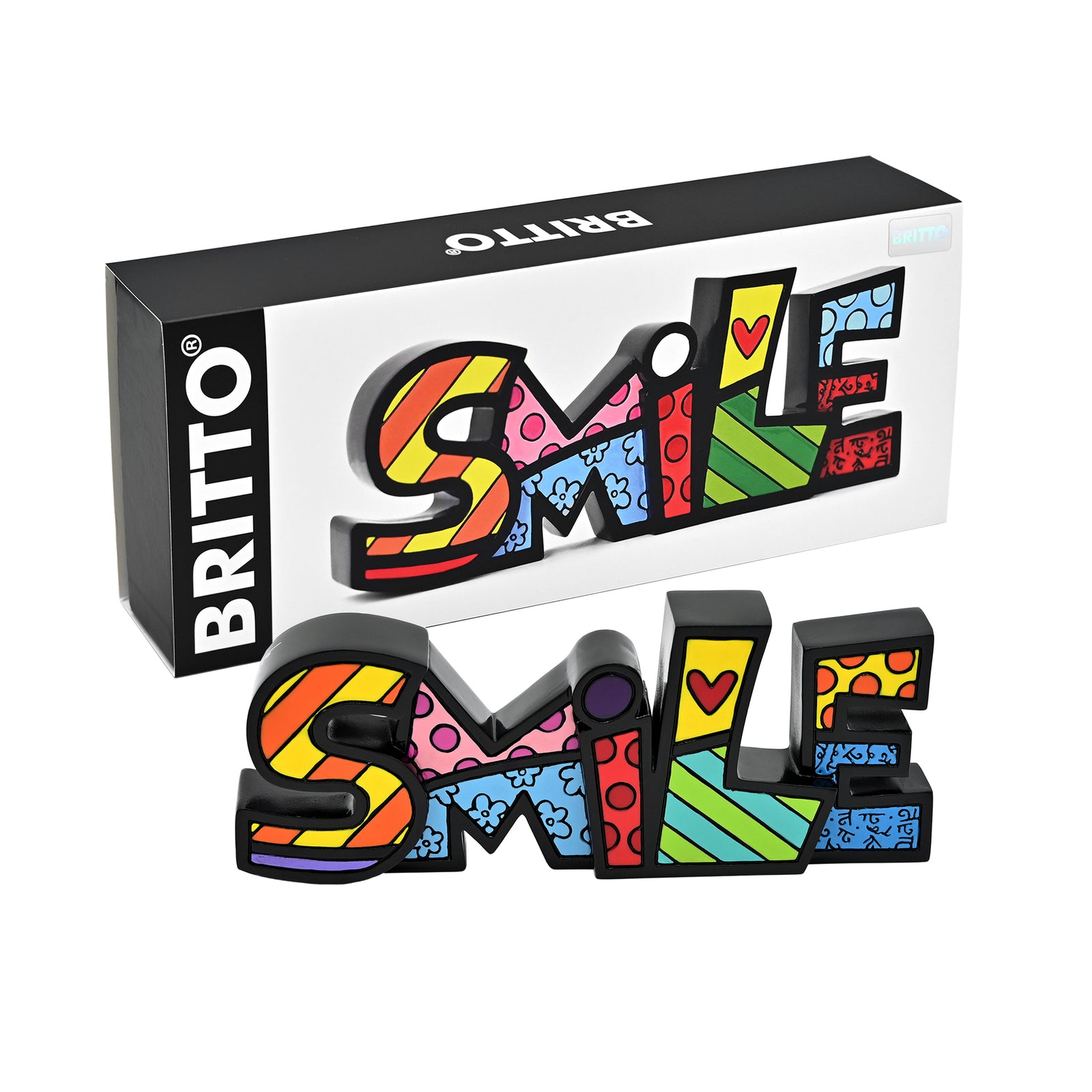 Smile Britto Word Figurine