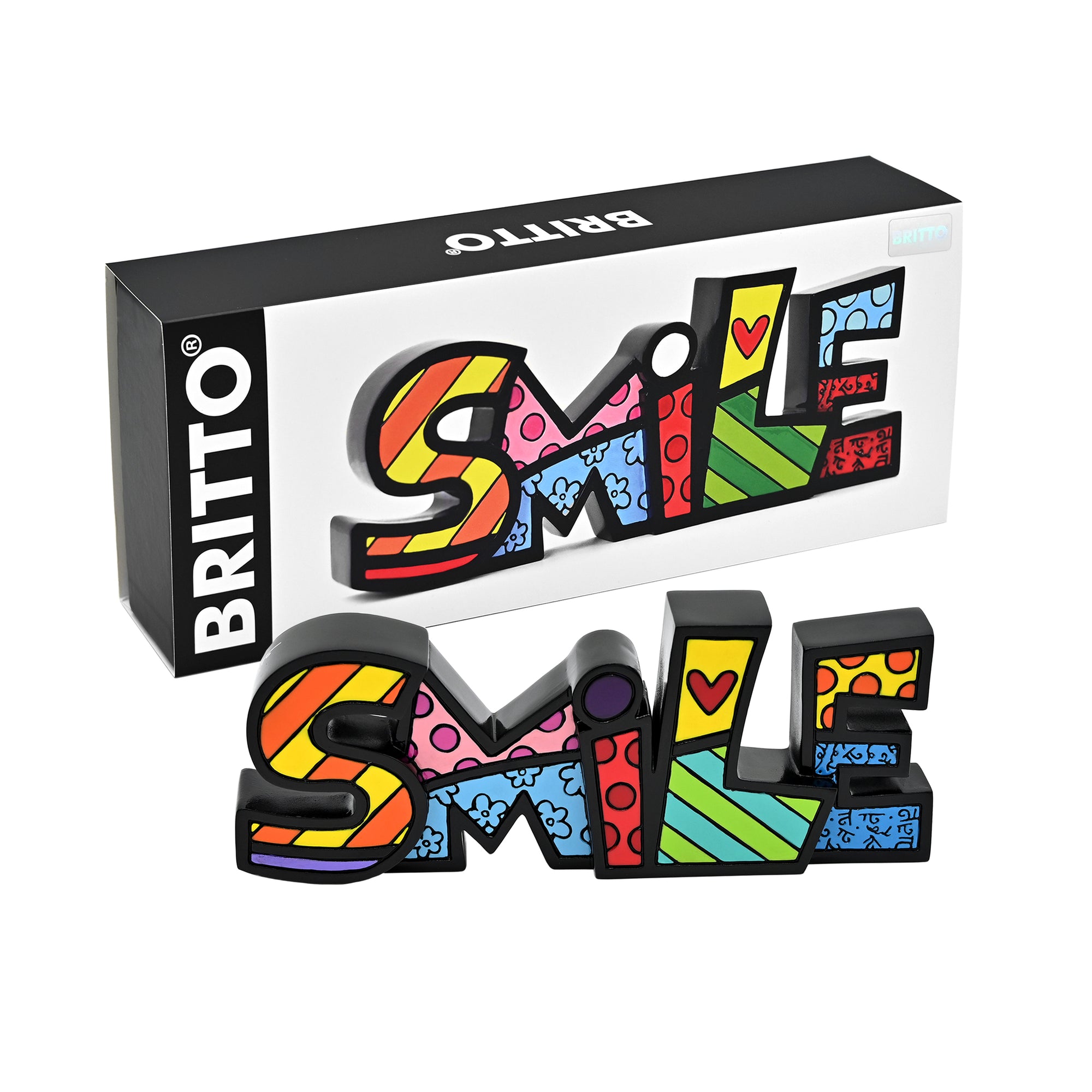 Smile Collectible Figurine by Romero Britto | Resin Decorative Art