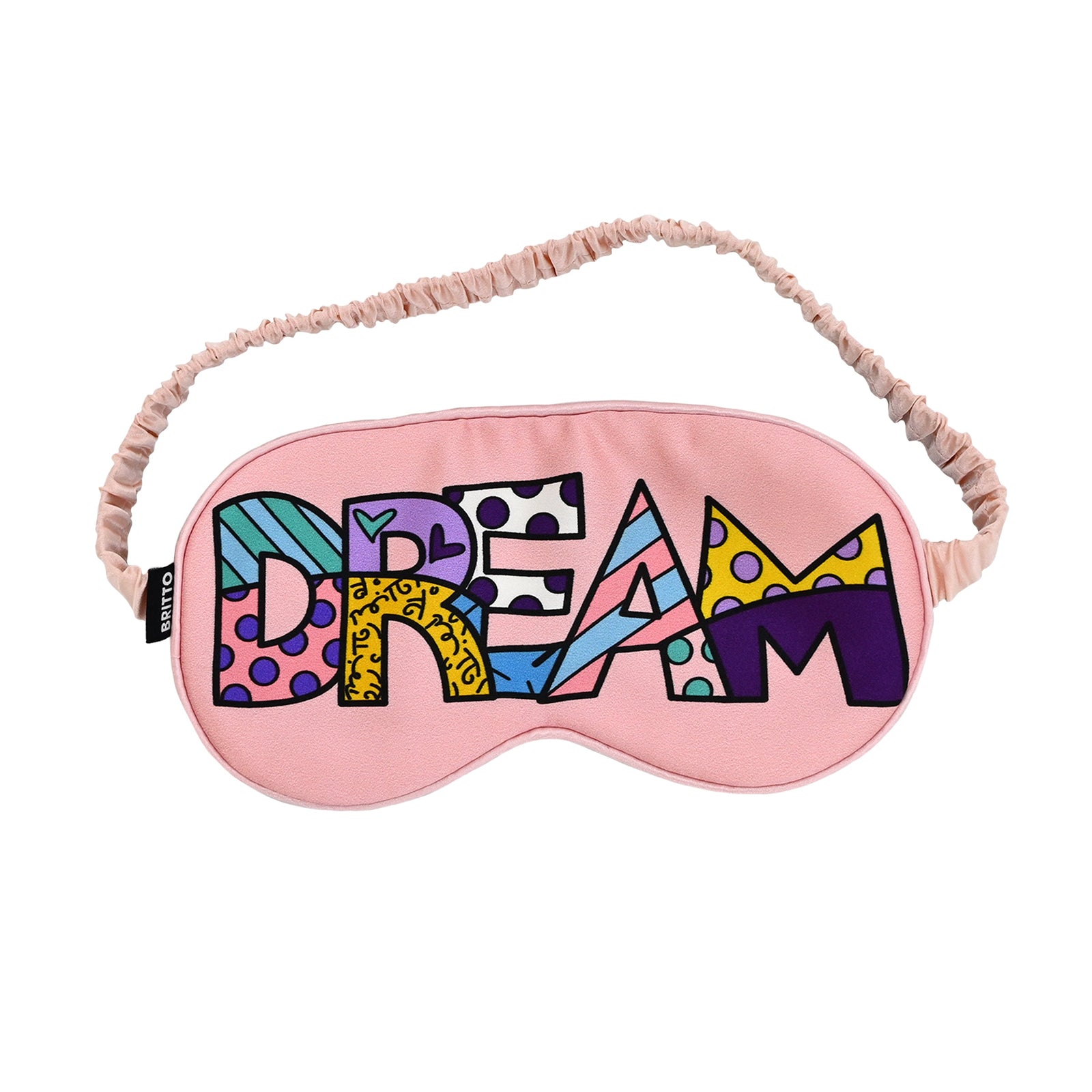 Romero Britto britto sleep mask dream 100  colorful pop art design
