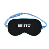 BRITTO® Sleep Mask - Love is in the Air - 100% Silk