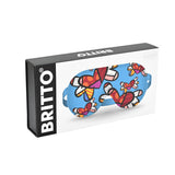 BRITTO® Sleep Mask - Love is in the Air - 100% Silk