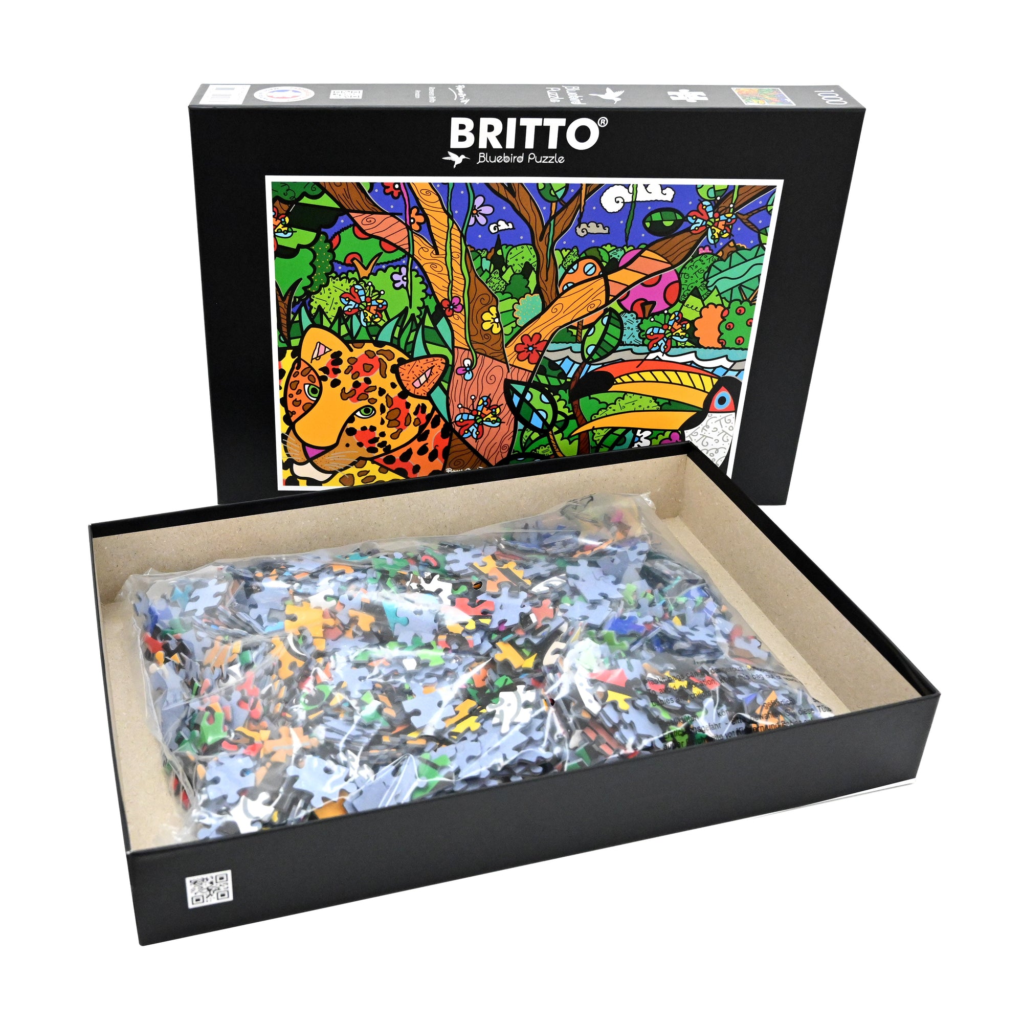 Puzzle 2000 Peças Romero Britto - Love Blossoms - Grow Puzzle 2000 Peças Romero Britto - Love Blossoms - Grow
