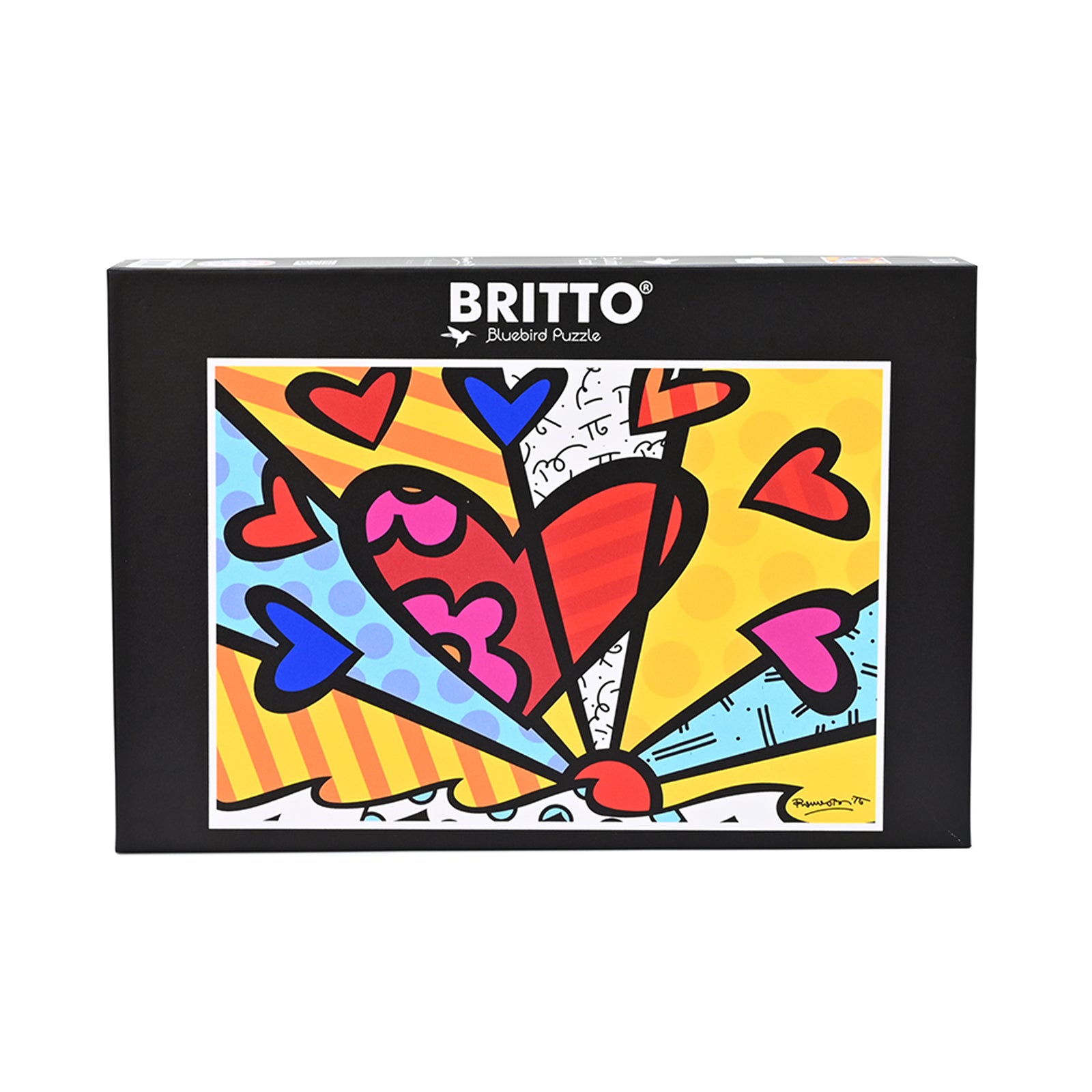 modern pop art new day britto puzzle 1000  vibrant home decor