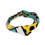 BRITTO HEADBAND - COLORFUL LANDSCAPE - Teal