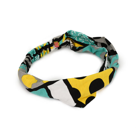BRITTO® HEADBAND - COLORFUL LANDSCAPE - Teal