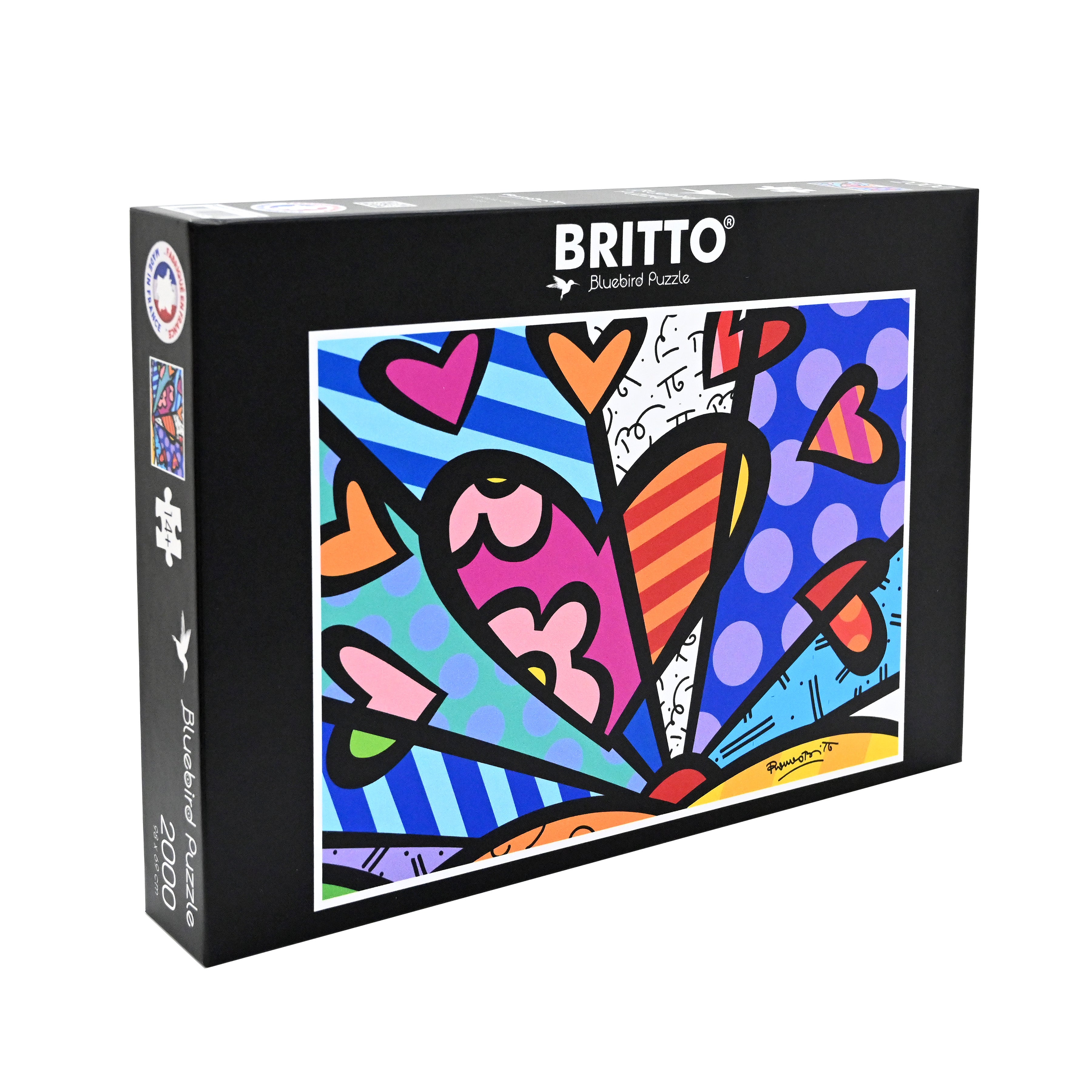 SUNSET - Romero Britto Puzzle - 2000 Pieces – Shop Britto