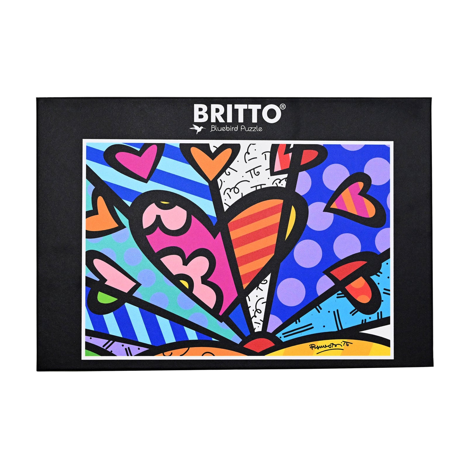 Romero Britto sunset britto puzzle 2000 pieces  contemporary pop art piece