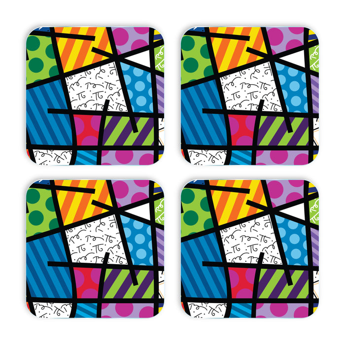 BRITTO® COASTERS - COLORFUL LANDSCAPE