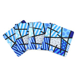 BRITTO® COASTERS - BLUE LANDSCAPE