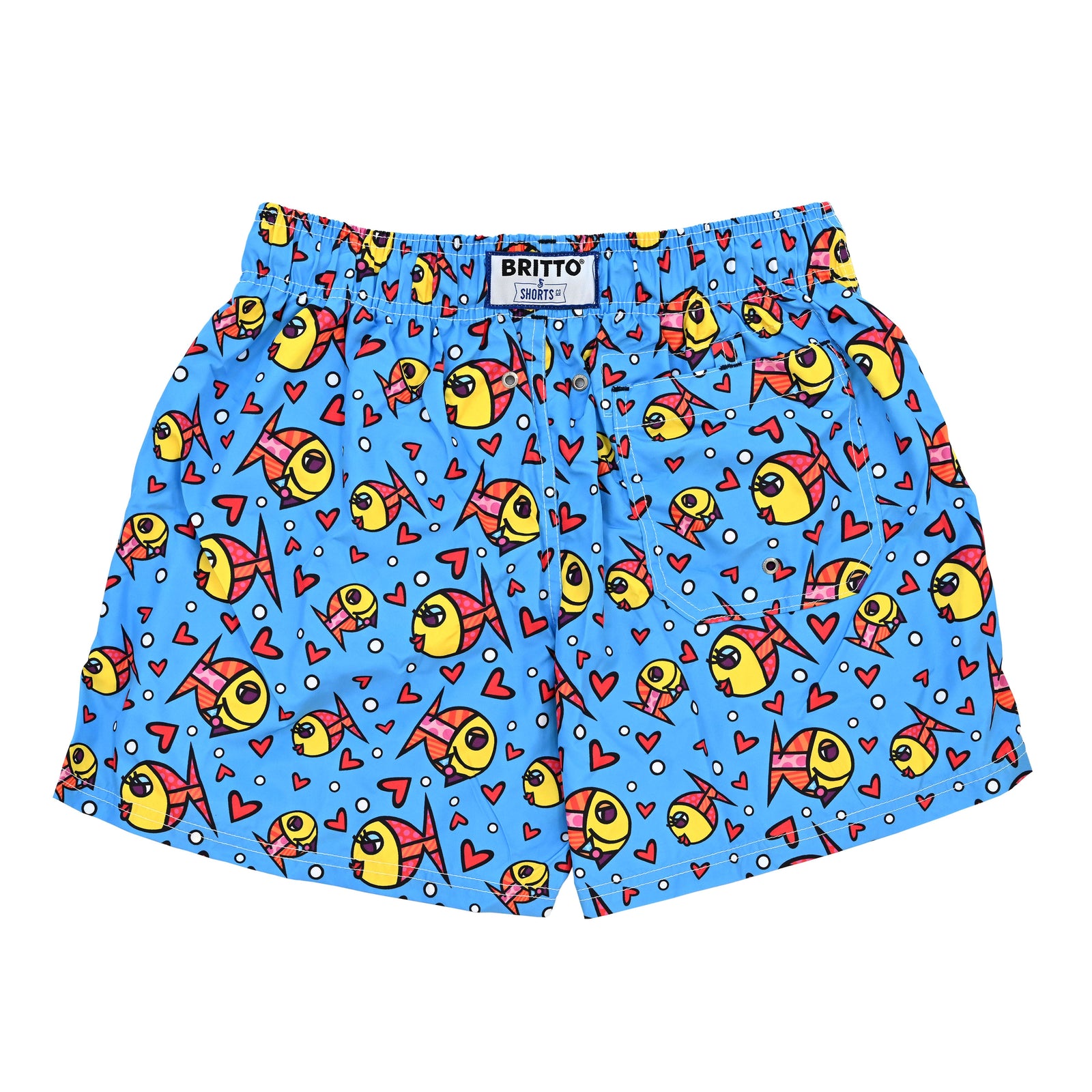 modern pop art limited edition britto shorts deeply  vibrant home decor