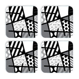 BRITTO® COASTERS - BLACK LANDSCAPE