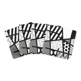 BRITTO® COASTERS - BLACK LANDSCAPE