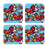 BRITTO® COASTERS - LOVE IS IN THE AIR