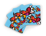 BRITTO® COASTERS - LOVE IS IN THE AIR