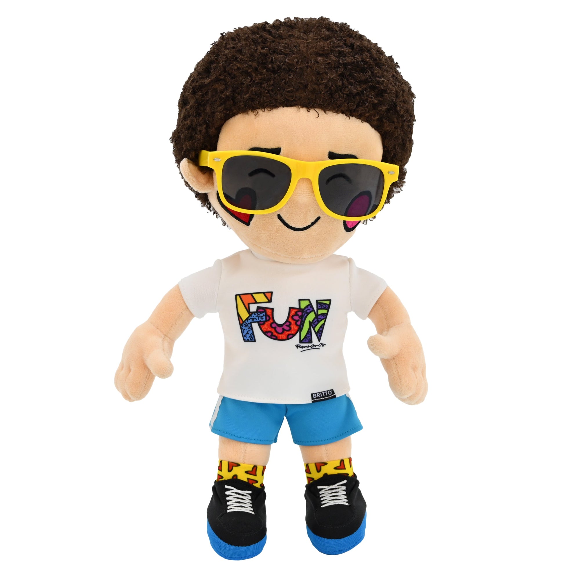 Plush Romero Britto: Exclusive Colorful Plush Collection - Shop Britto
