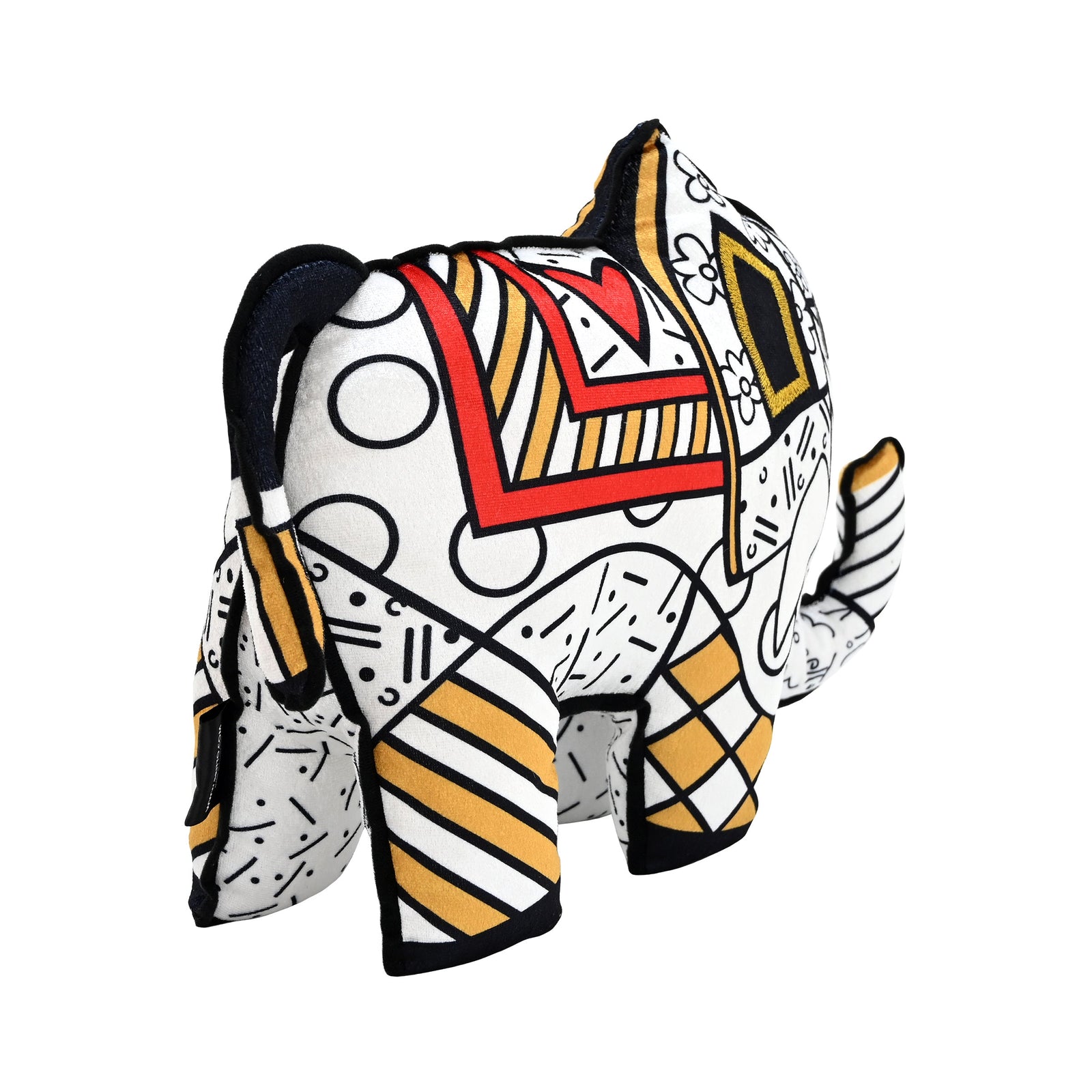 Elephant Gold Britto Plush