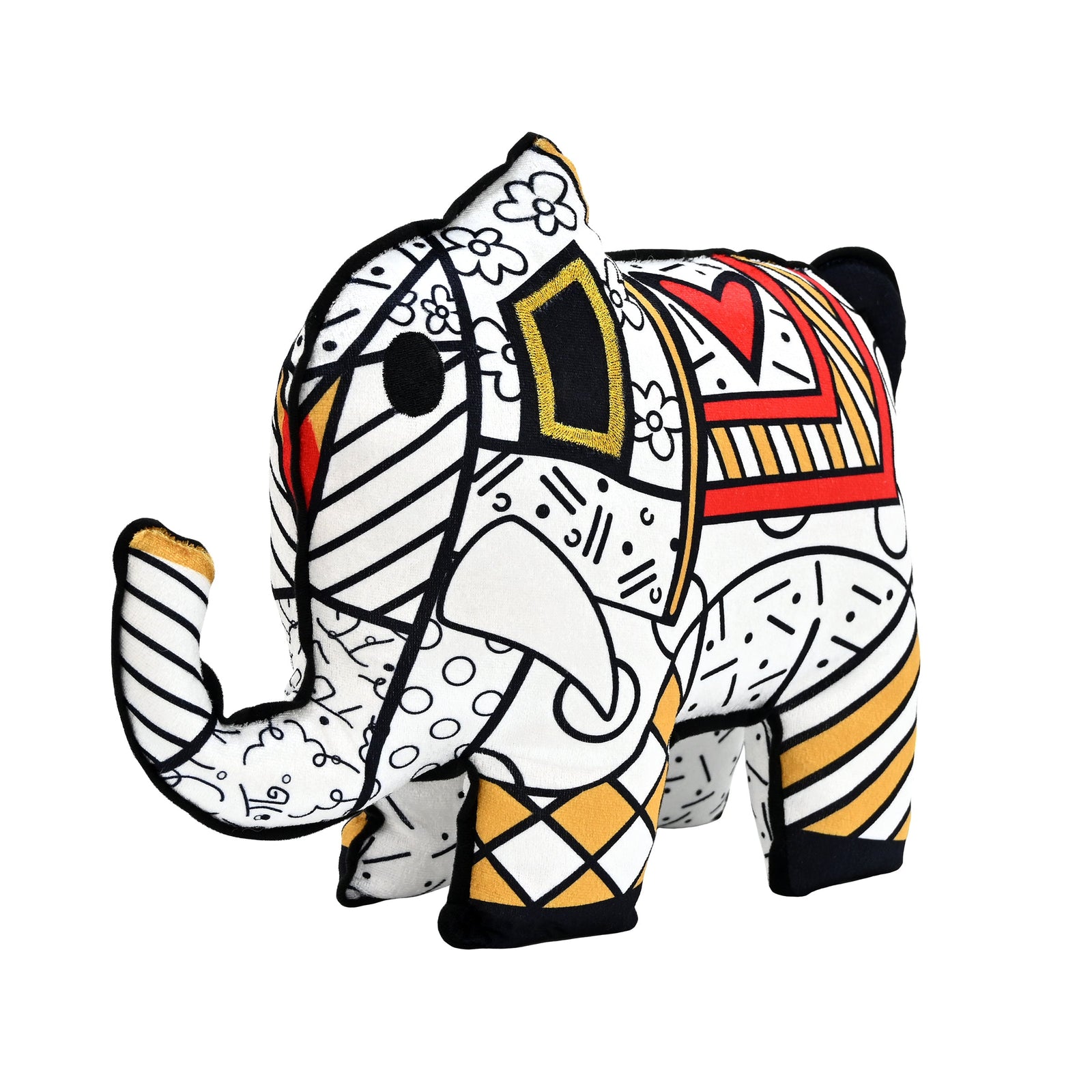 Elephant Gold Britto Plush
