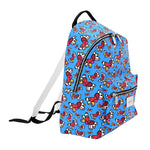 BRITTO® Vegan Leather Backpack Large - FLYING HEARTS