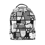 BRITTO® Vegan Leather Backpack Large - BLACK LANDSCAPE