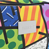 BRITTO® Vegan Leather Toiletry Bag - COLORFUL LANDSCAPE