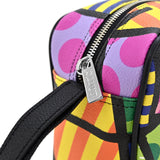 BRITTO® Vegan Leather Toiletry Bag - COLORFUL LANDSCAPE
