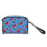 BRITTO® Vegan Leather Toiletry Bag - FLYING HEARTS