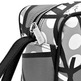 BRITTO® Eco Leather Toiletry Bag - BLACK LANDSCAPE
