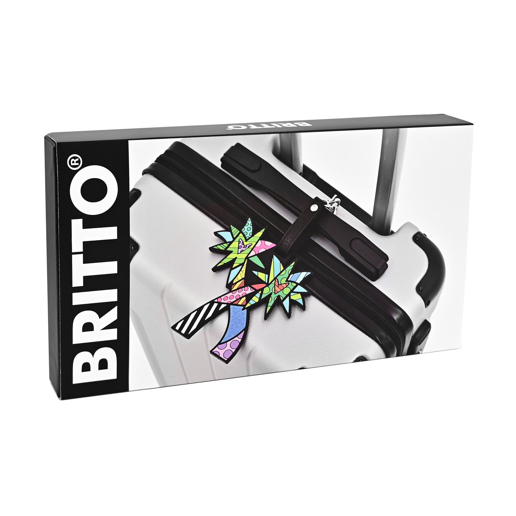 Palm Trees Britto Luggage Tag - Shop Britto
