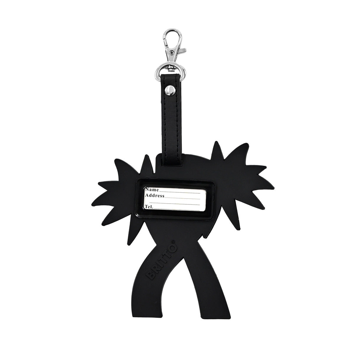 Romero Britto britto luggage tag palm trees  contemporary pop art piece