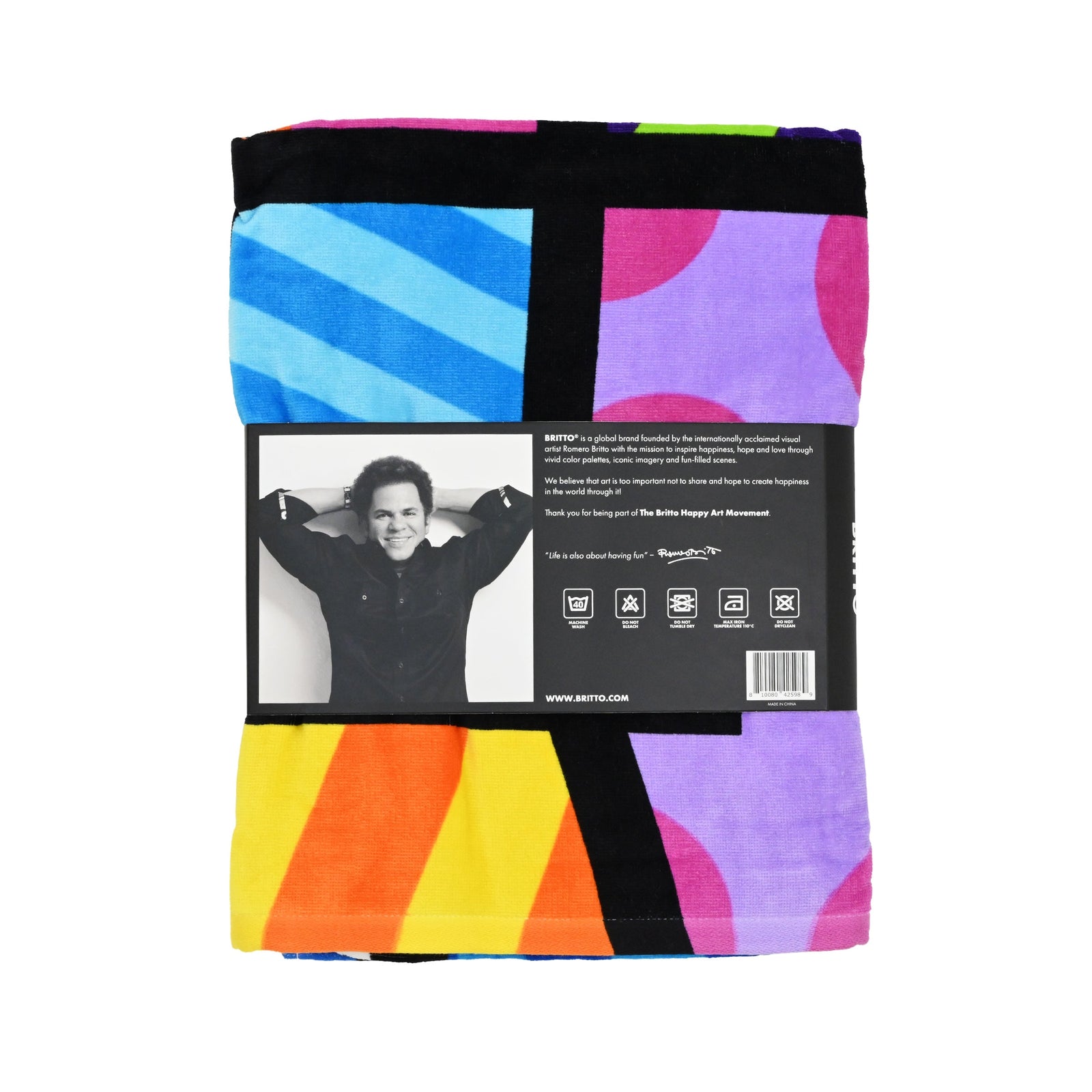 colorful landscape britto xl luxury  artistic colorful design collectible