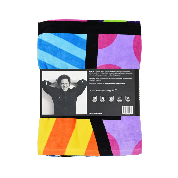 BRITTO ブリット ビーチタオル 773501 ポリエステル100% BRITTO ビーチタオル 773501 ポリエステル100% アイトス | 防寒