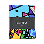 BRITTO® LUXURY BEACH TOWEL - XL - 100% Cotton - BEST FRIENDS
