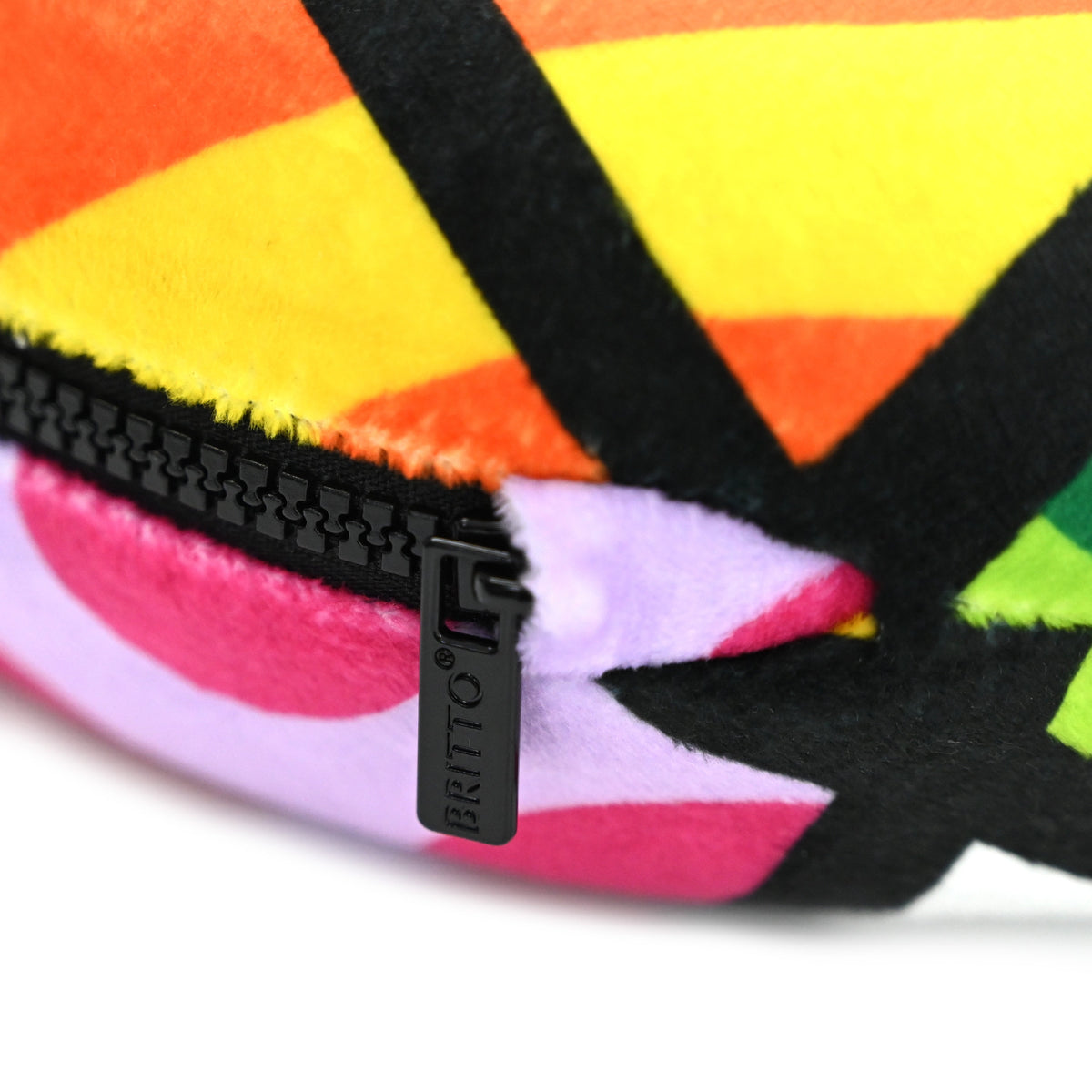 britto travel neck pillow colorful  colorful decorative collectible gift idea
