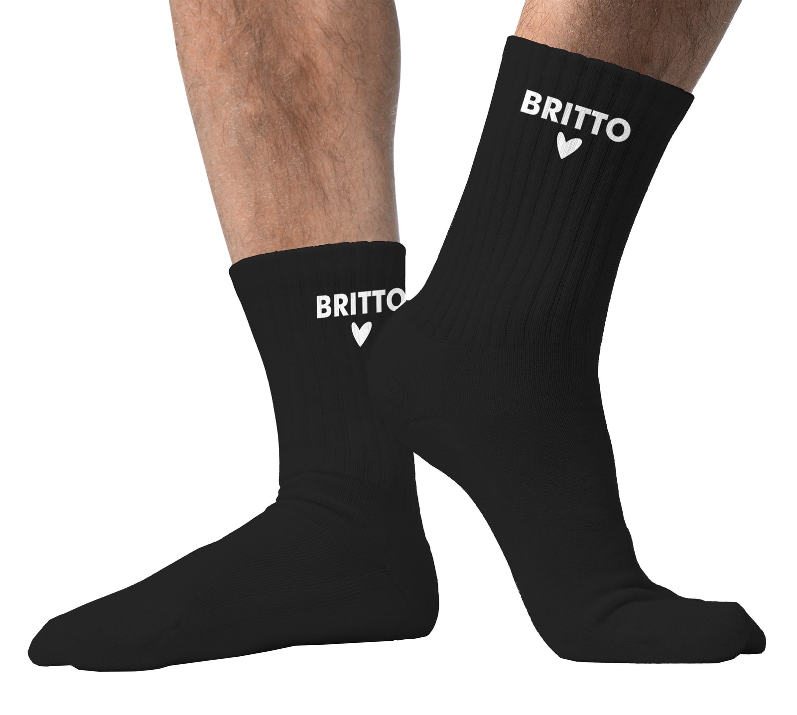 BRITTO® SOCKS - Black - Pack of 2