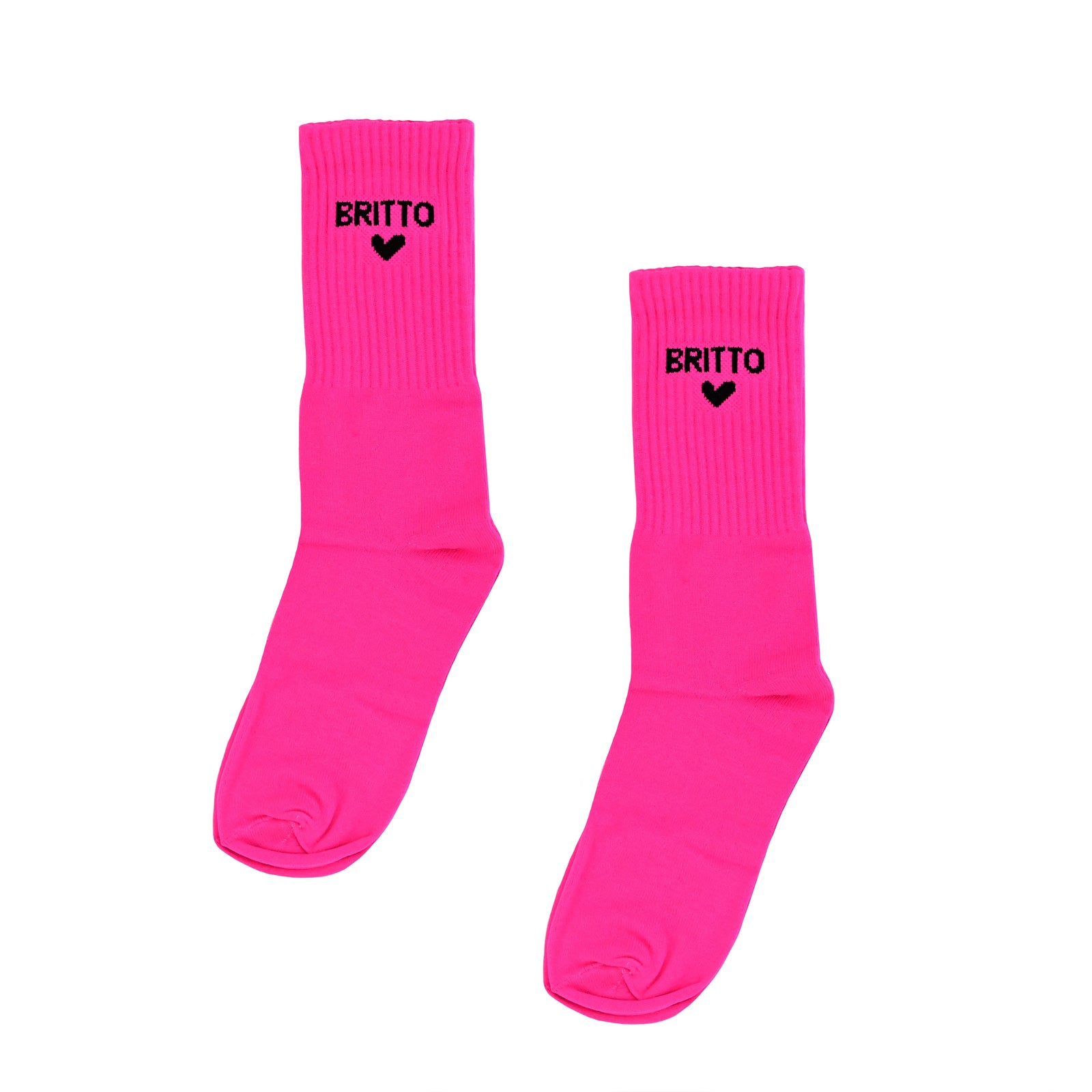 Romero Britto neon magenta britto socks pack  colorful pop art design